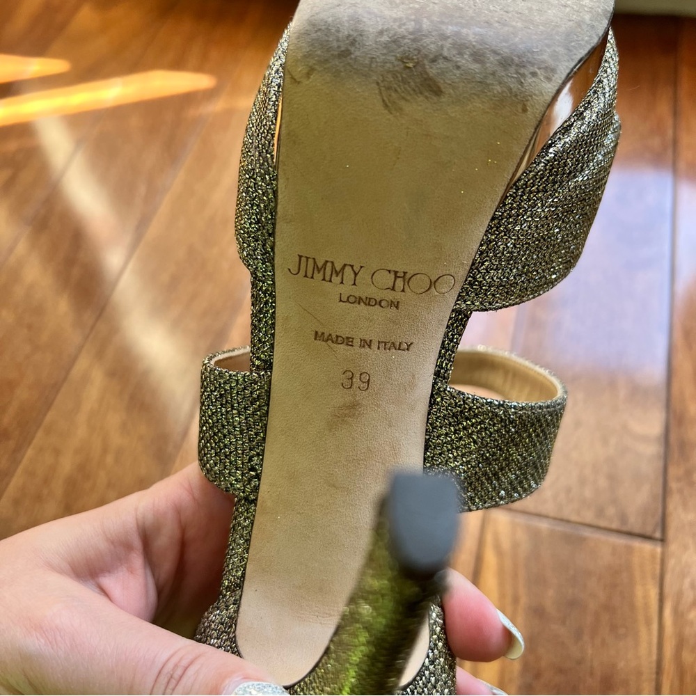 Jimmy Choo Kuki Wedding Pump Shoes 39 - Picture 13 of 15